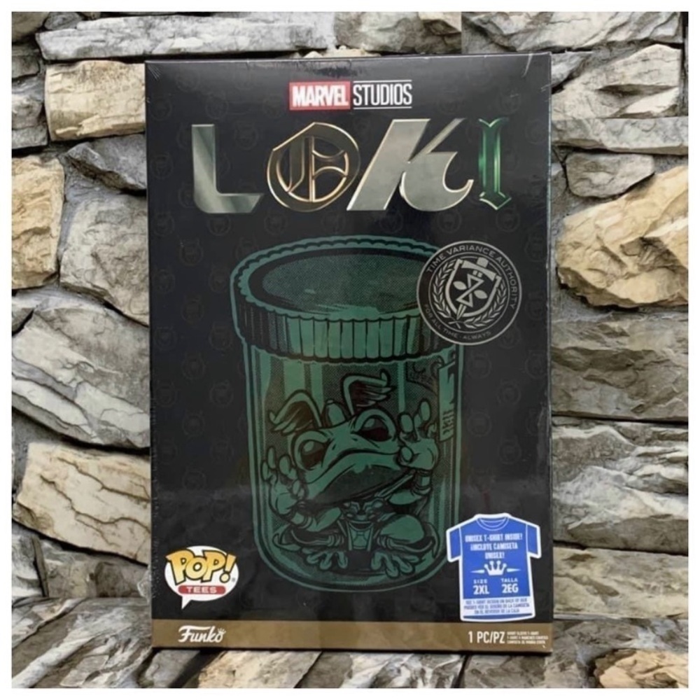 Funko Pop Tees Loki Frog of Thunder Marvel Studios Limited Edition Tee Shirt 2XL - Picture 2 of 5